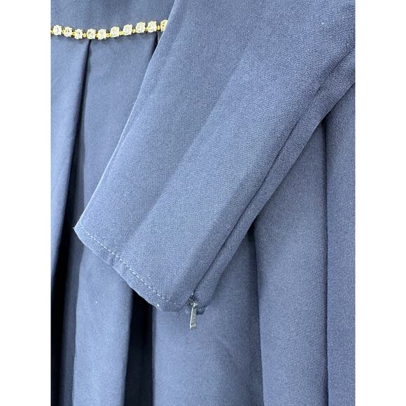 Mac‎ Duggal [ 6 ] A Line Rhinestone Waist Evening Gown #55705 - Picture 6 of 11